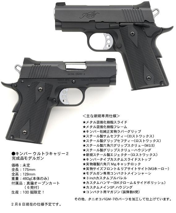 B.W.C.製品紹介-Ultra Carry II (モデルガン)